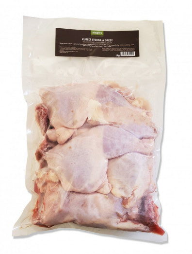 1 kg B.A.R.F. Kuřecí stehna a ořezy
