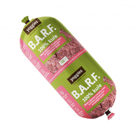 1300g Yoggies B.A.R.F. 100% kuře s probiotiky a kloubní výživou