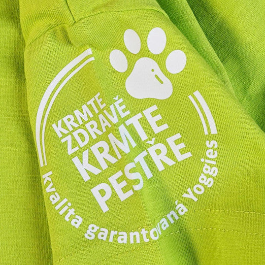 Yoggies pánské triko Basic lime vel. XL