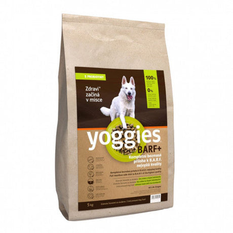 5kg Yoggies BARF+ příloha k syrovému masu, granule lisované za studena s probiotiky