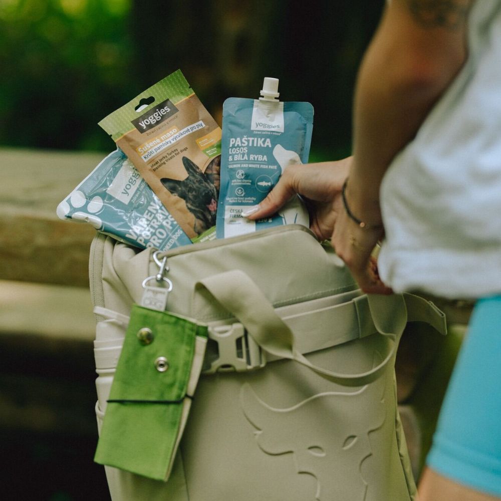 Hypoalergenní balíček na výlet pro velkého psa – s miskou