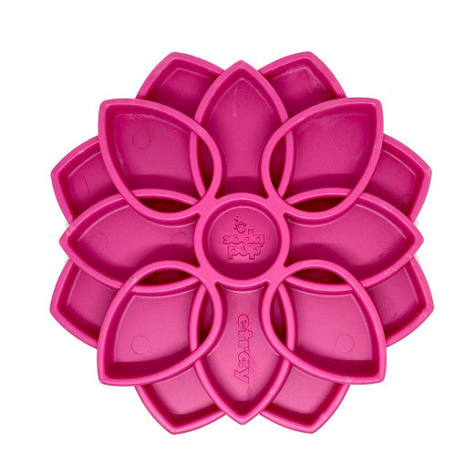 SodaPup Mandala, nylonová senzorická miska - Růžová