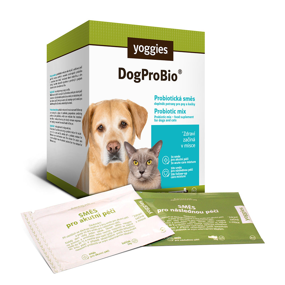 Yoggies DogProBio® 130 g Léčebná probiotická směs pro psy a kočky
