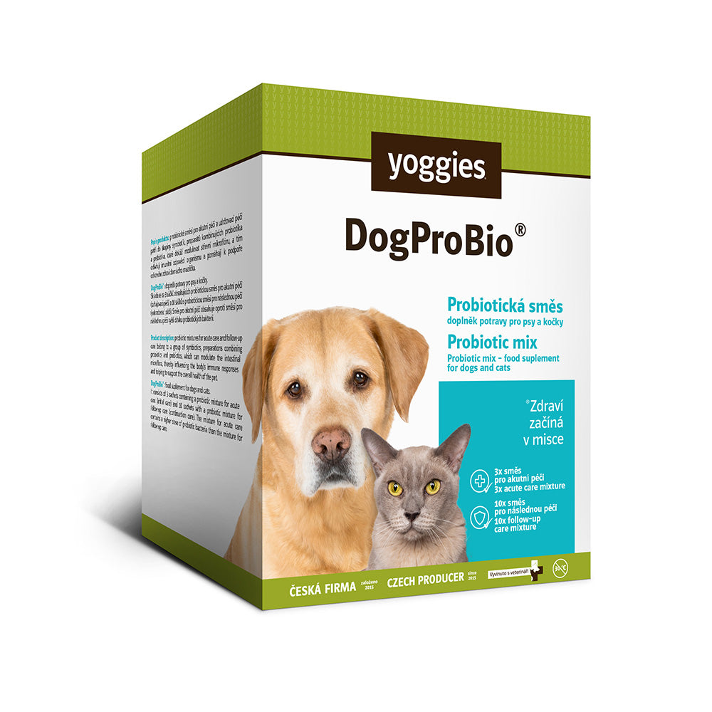 Yoggies DogProBio® 130 g Léčebná probiotická směs pro psy a kočky