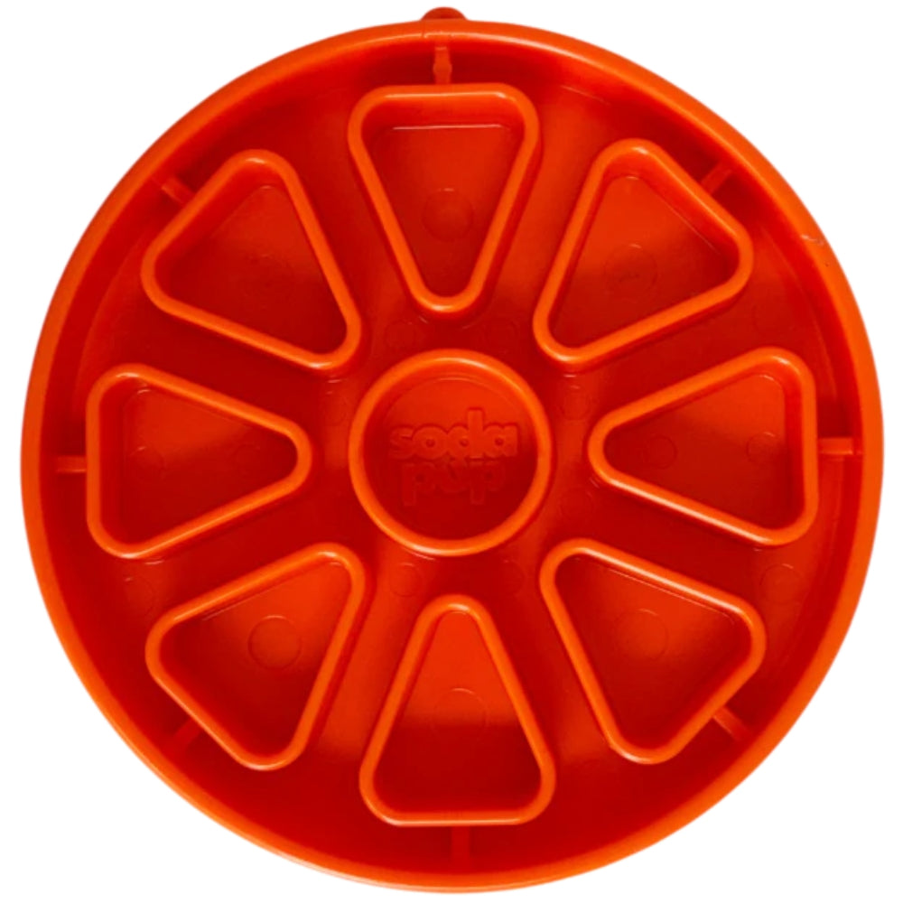 SodaPup lízací miska Citrus Softie - oranžová