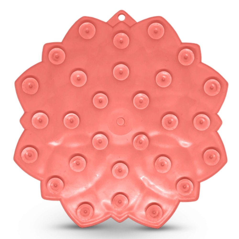 SodaPup měkká Mandala s přísavkami - pastelově růžová