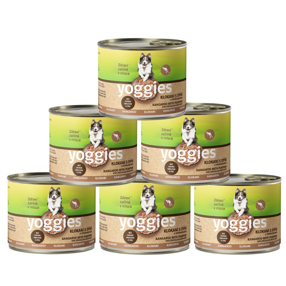 5+1 Yoggies Klokaní konzerva s dýní a topinamburem 200 g