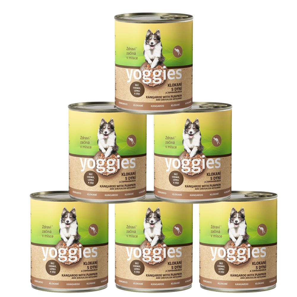 5+1 Yoggies Klokaní konzerva s dýní a topinamburem 800 g