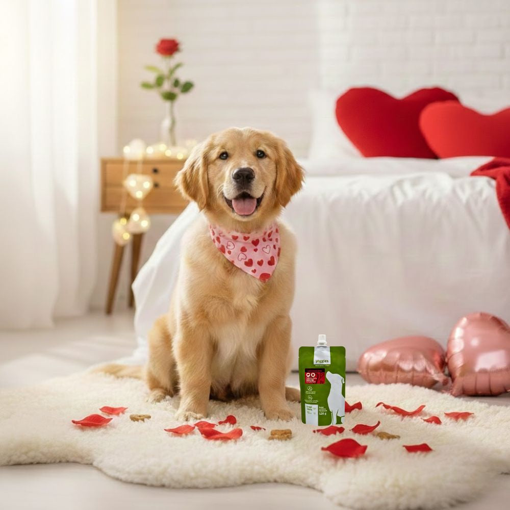 120 g Yoggies Paštika z lásky - Divočák s brusinkami