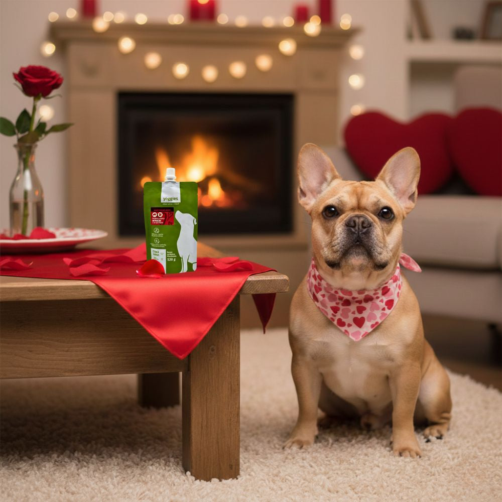 120 g Yoggies Paštika z lásky - Divočák s brusinkami