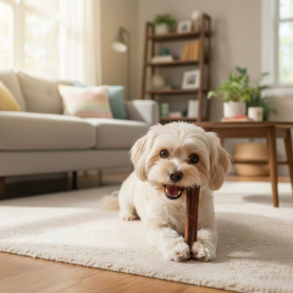 Yoggies Sušené žvýkací pamlsky – Býčí penis 5ks