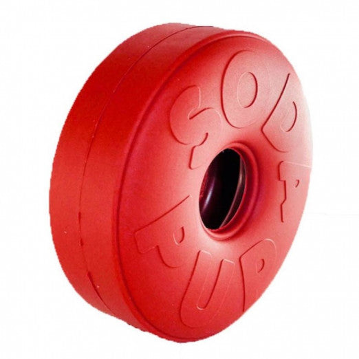 SodaPup Life Saver plnící hračka - červená, 10,8 cm x 3,8 cm