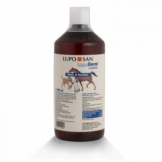 1000 ml, LupoDerm – olie en voedingssupplement voor gezonde huid en vacht