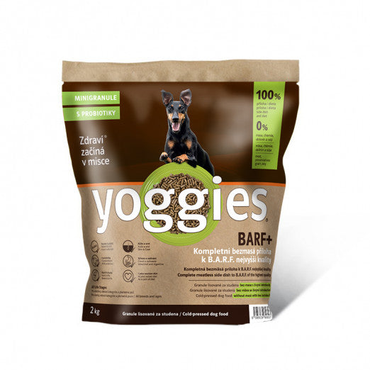 2 kg Yoggies BARF+ MINI bijlage bij rauw vlees, koudgeperste brokken met probiotica