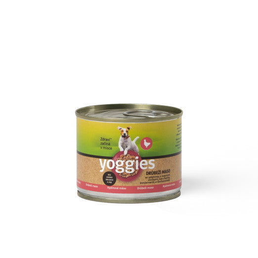 Yoggies blik Gevogelte met groente en havervlokken