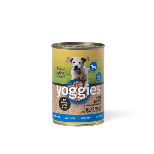 Yoggies blik Geit met aardappel en wortel