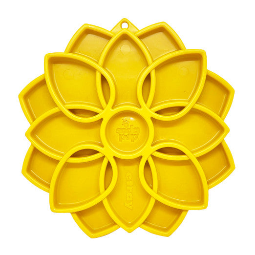 SodaPup Mandala, nylon zintuiglijke voerbak – geel