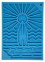 SodaPup lízací podložka Surf malá 18 x 13cm – modrá