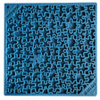 SodaPup lízací podložka Puzzle 20 x 20cm - Modrá