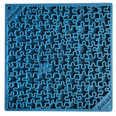 SodaPup lízací podložka Puzzle 20 x 20cm - Modrá