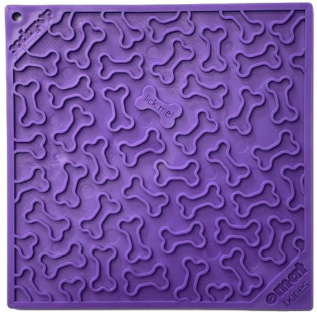 SodaPup Lízací podložka kostičky – 20x20cm - Fialová