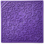 SodaPup Lízací podložka kostičky – 20x20cm - Fialová