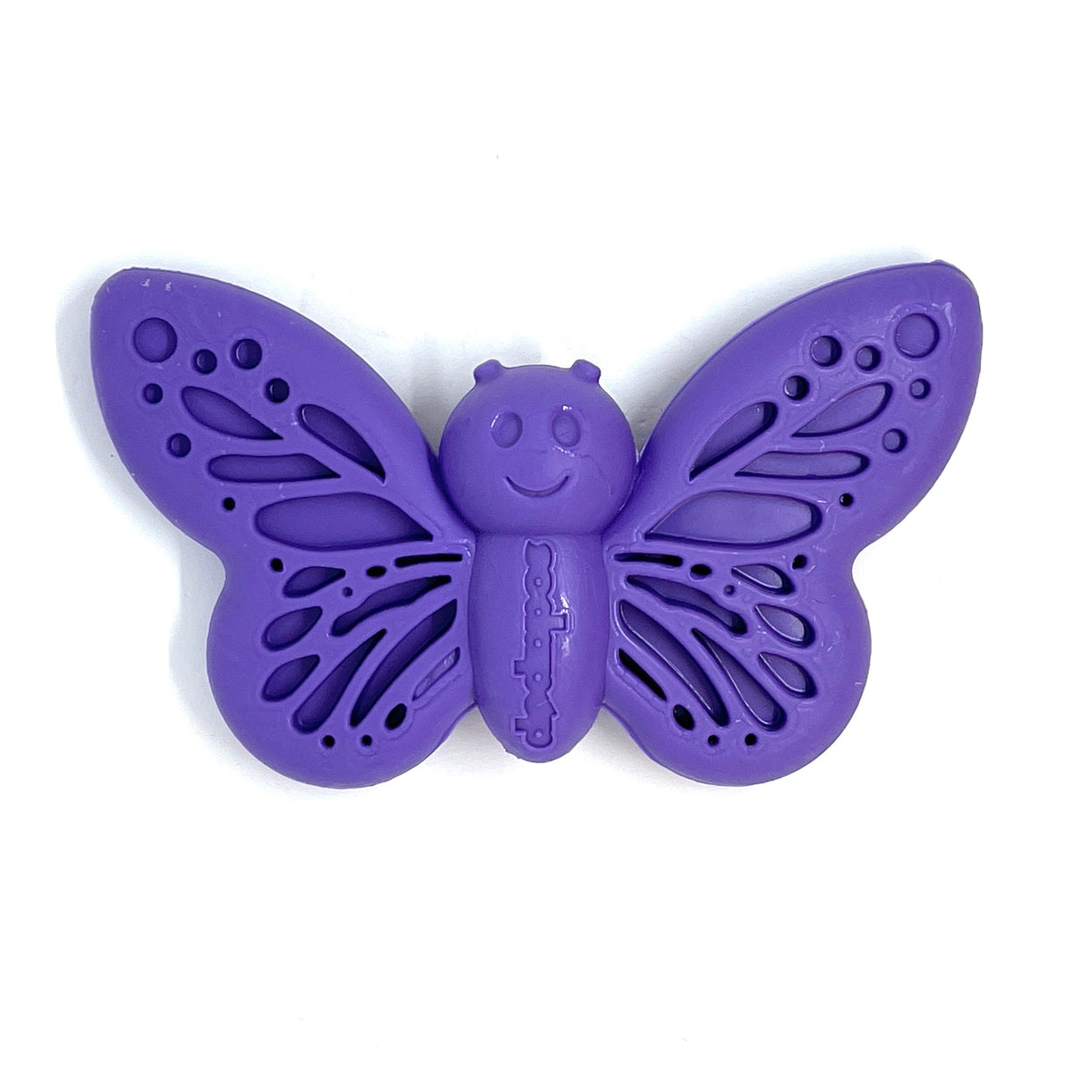 SodaPup Nylon vlinder, bijtspeeltje – paars