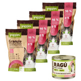 4,8 kg Yoggies Granule pro kočky s kuřecím masem lisované za studena s probiotiky + DÁREK ZDARMA