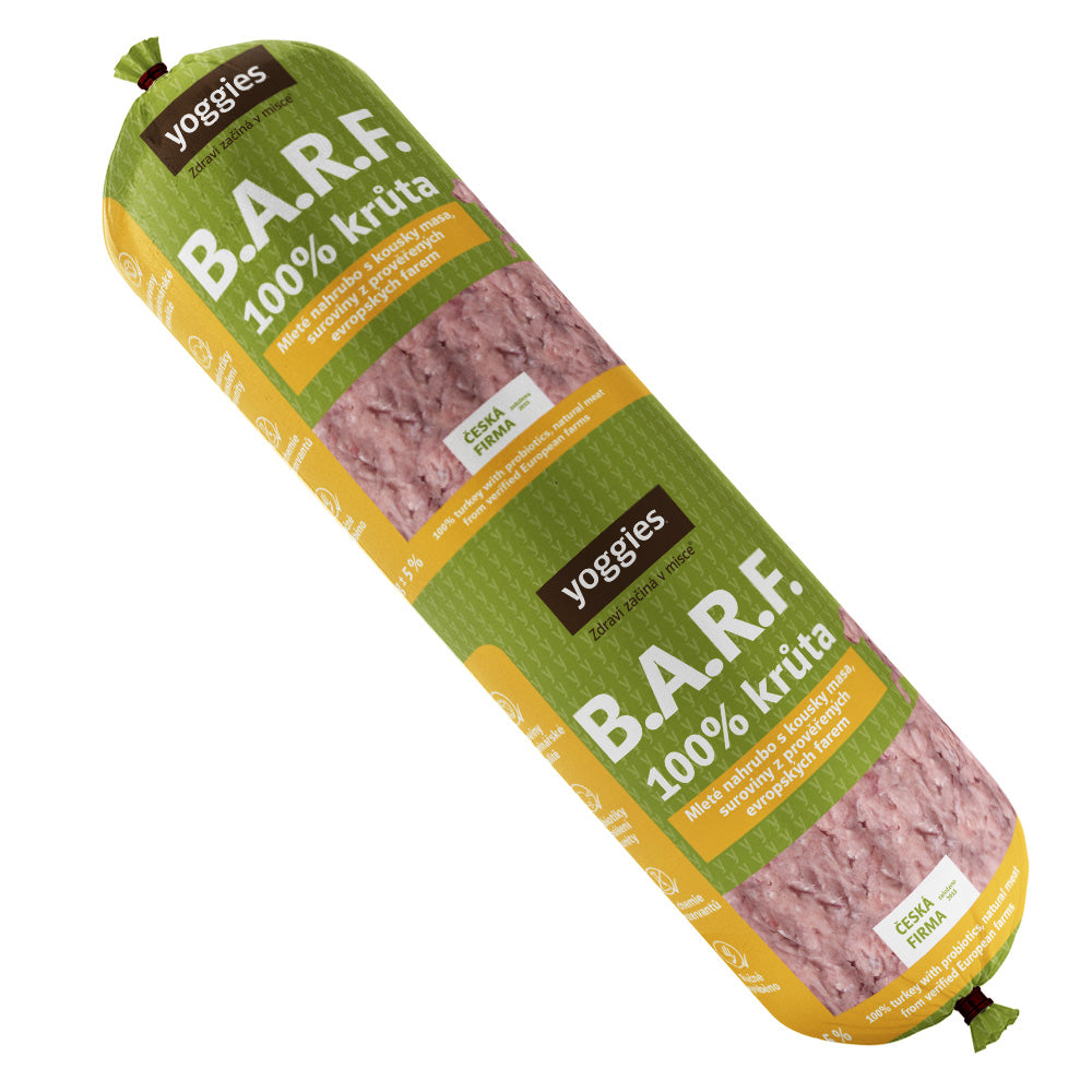 700g Yoggies B.A.R.F. 100% krůta s probiotiky