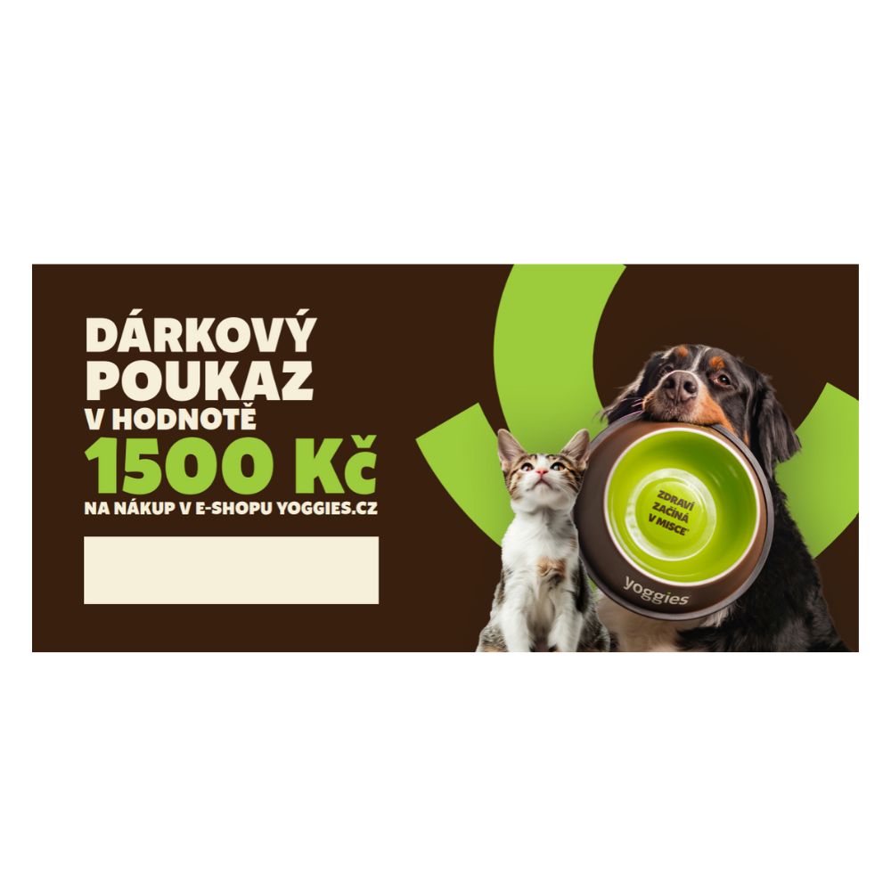 Cadeaubon ter waarde van 1 500 Kč