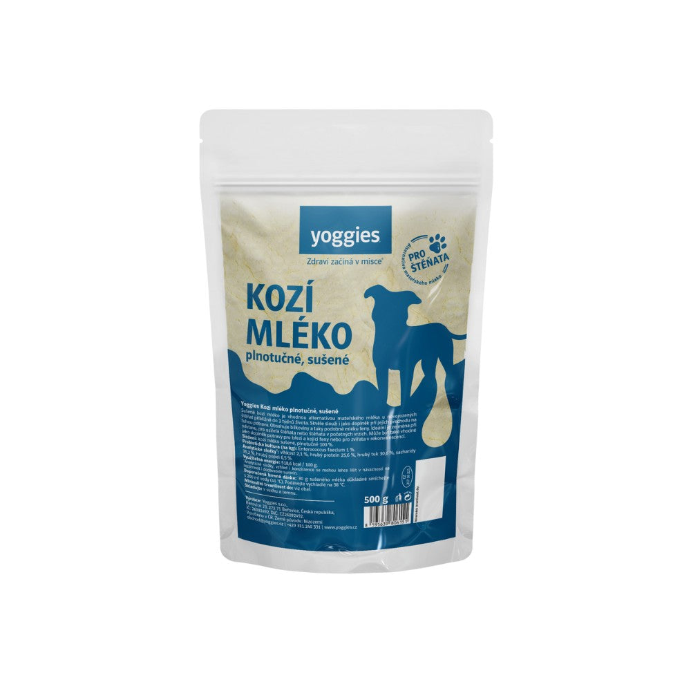 Yoggies Kozí mléko sušené s probiotiky 500g
