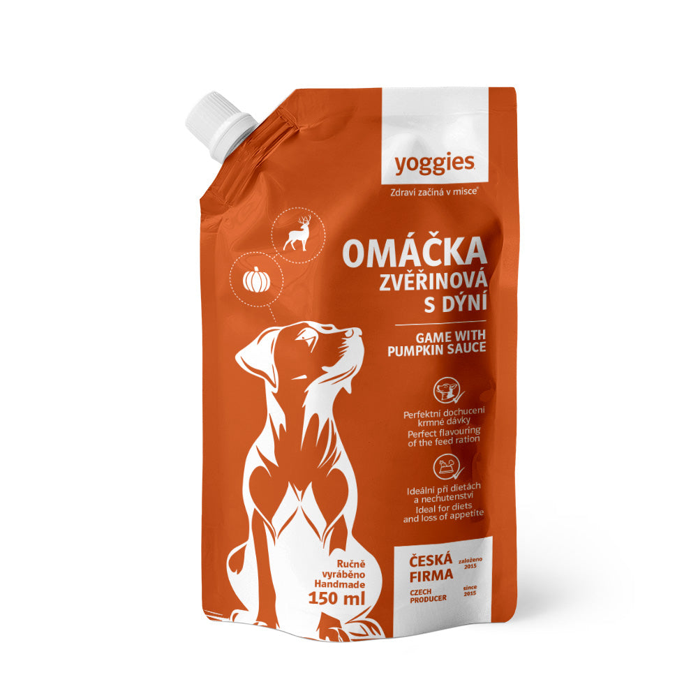 150 ml Yoggies wildsaus met pompoen