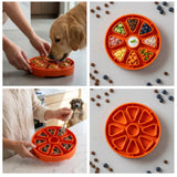 SodaPup lízací miska Citrus Softie - oranžová