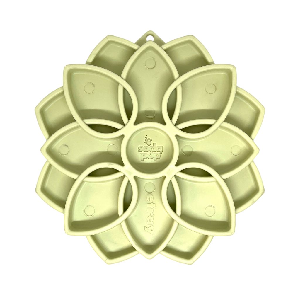 SodaPup zachte Mandala met zuignappen – pastelgroen