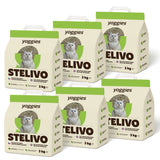 Yoggies Ekologické stelivo pro kočky 6 x 3 kg