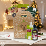 Vánoční taška pod stromeček pro psa