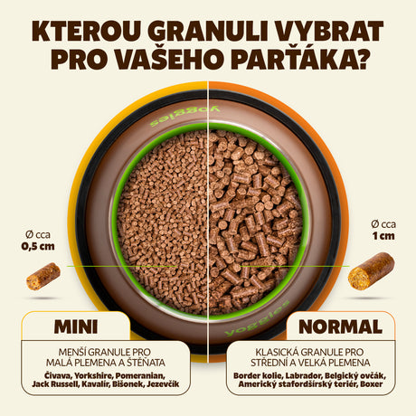 Yoggies granule Active Kachní & zvěřina