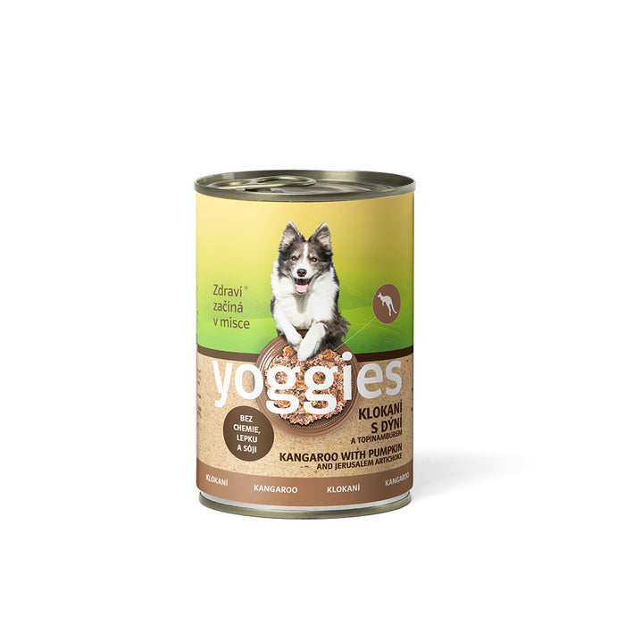 Yoggies blik Kangoeroe met pompoen en aardpeer