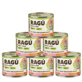 Yoggies RAGÚ pro kočky, krůta a losos 6 x 185 g - zvýhodněné balení