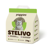 Yoggies Ekologické stelivo pro kočky 6 x 3 kg