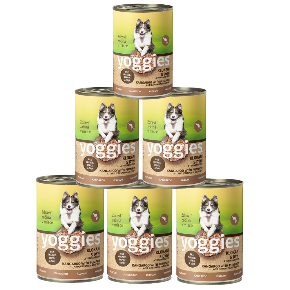 5+1 Yoggies Klokaní konzerva s dýní a topinamburem 400 g