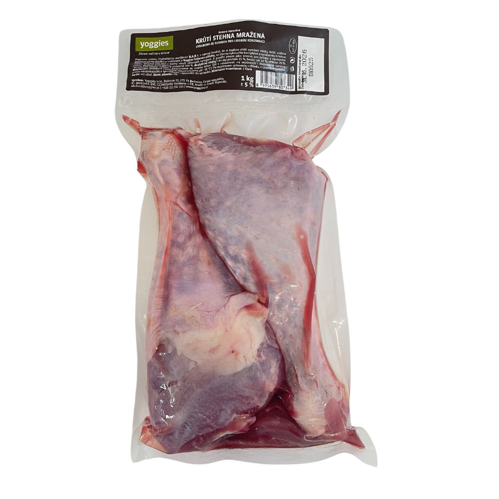1 kg Yoggies B.A.R.F. Kalkoenpoten