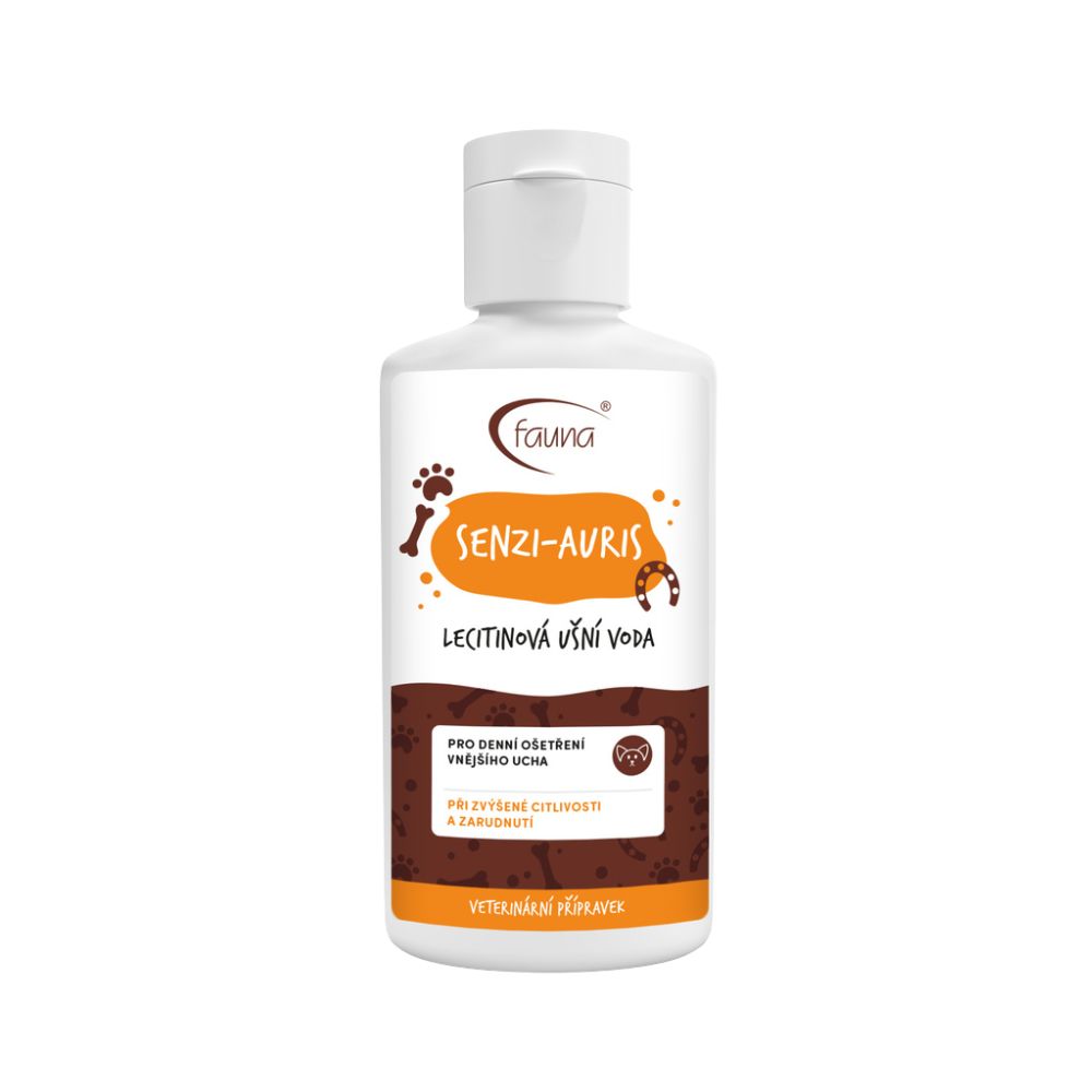 Roztok na čištění uší SENZI-AURIS pro psy a kočky 100 ml