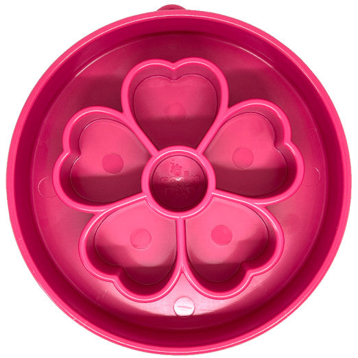 SodaPup Bloem zintuiglijke voerbak – roze