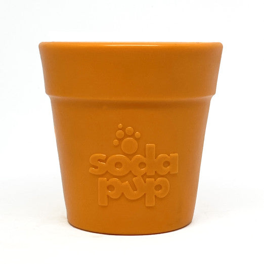 SodaPup Flowerpot, vulspeeltje, Original – oranje