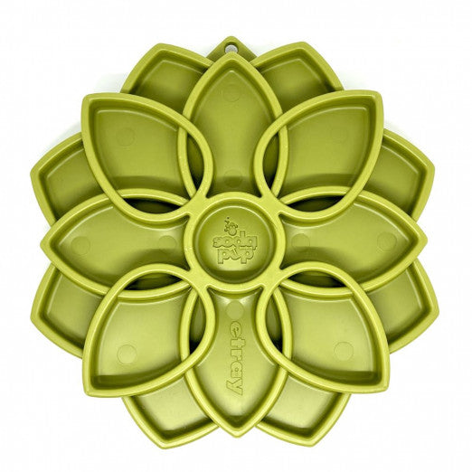 SodaPup Mandala, nylon zintuiglijke voerbak – groen