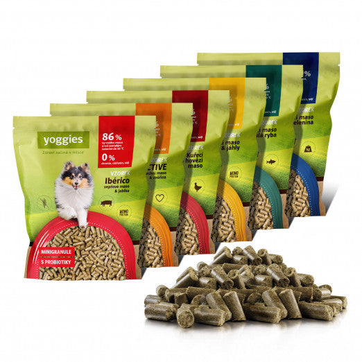 Proefmonster Yoggies brokken voor honden – maat MINI