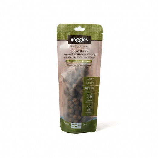 Yoggies MINIFit blokjes koudgeperst voor honden 180 g