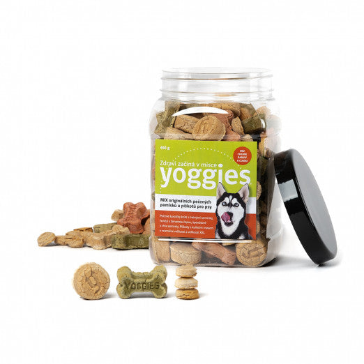 Yoggies MIX van gebakken snacks 650 g