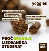 2 kg Yoggies VET Veggie bez masa, granule lisované za studena s probiotiky
